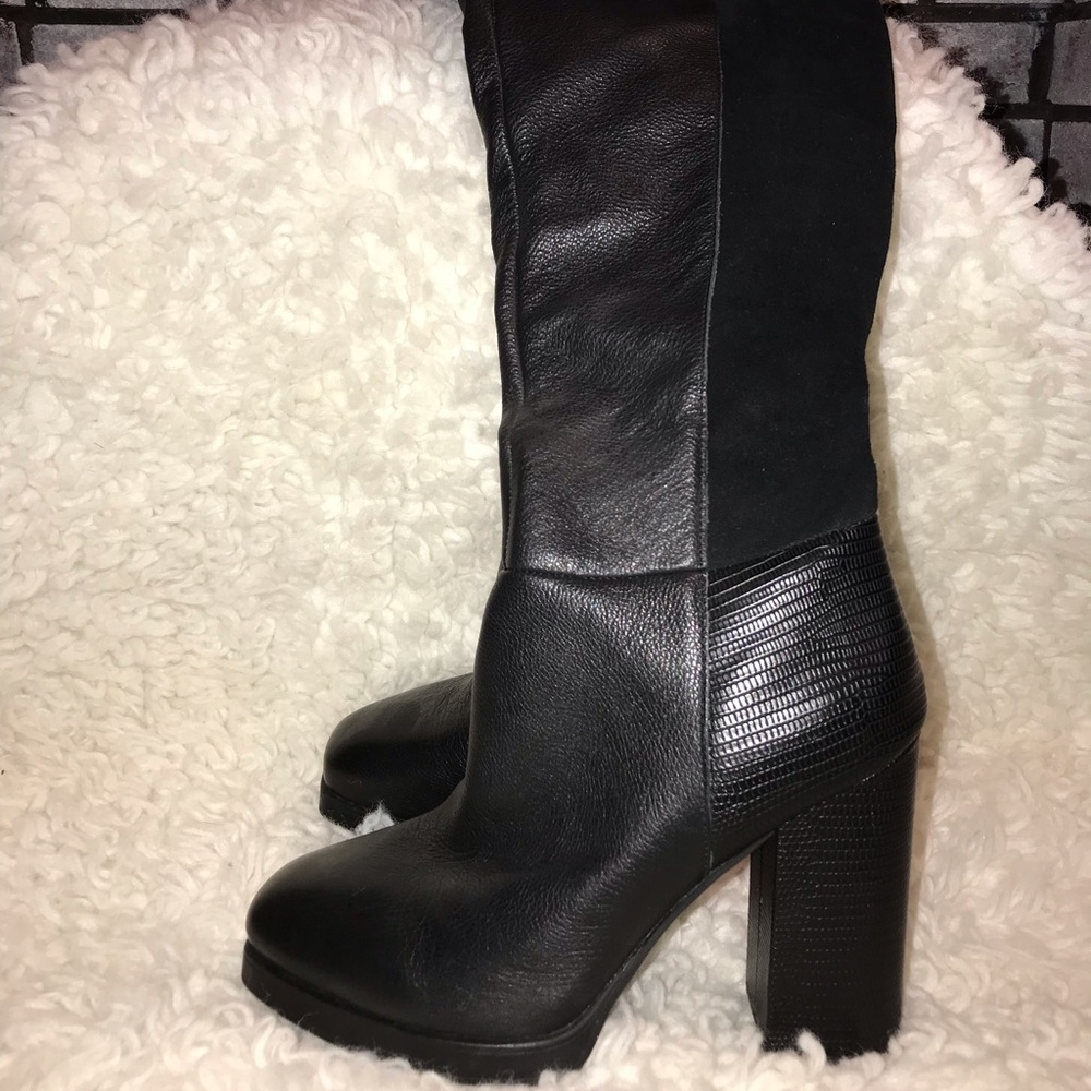 High heel boots